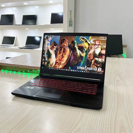 Gamer MSI GF65 10UE - Core i5-10ème Génération - RTX 3060 6Go dédiée - 16Go DDR4 - 512Go SSD - 15,6"FHD 144Hz