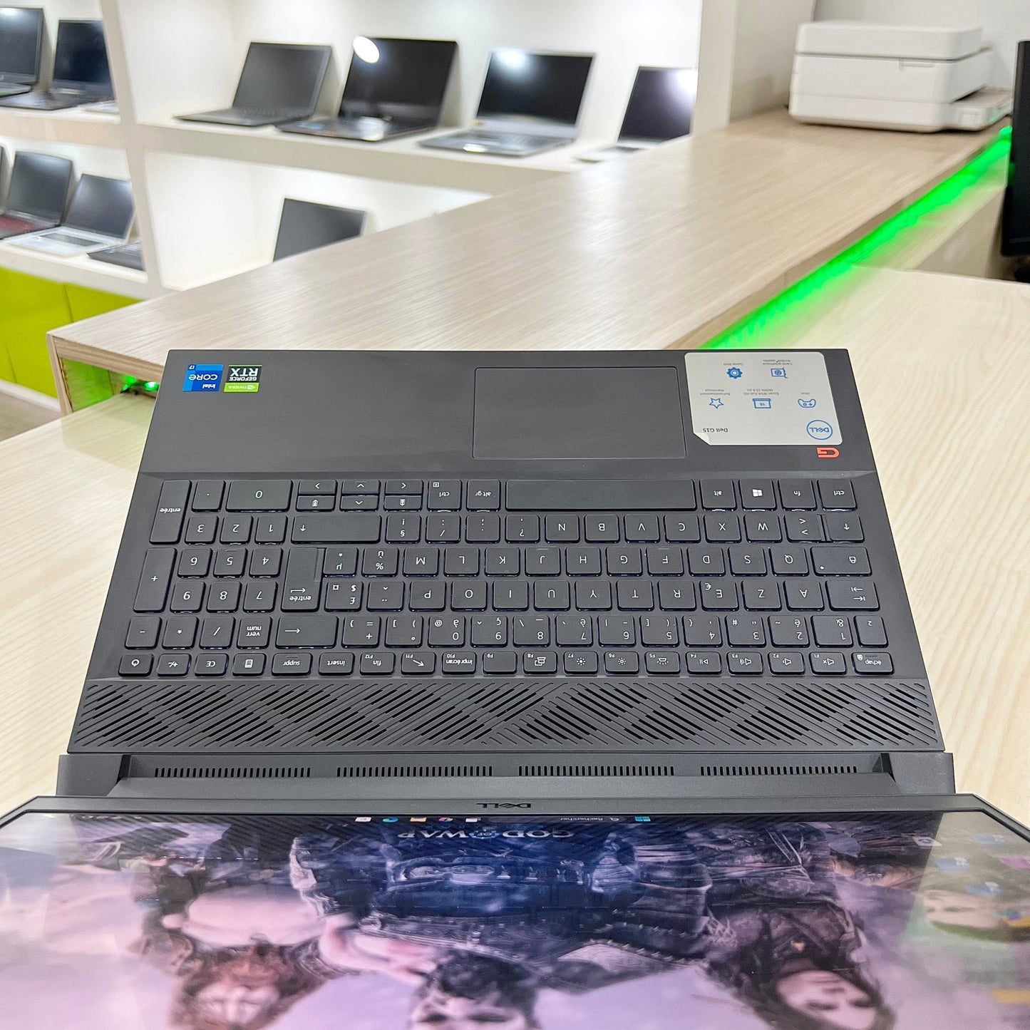 Gamer Dell G15 5511 Core i7 11ᵉ Génération, RTX 3060 6Go dédiée, 16Go DDR4, 512 SSD, 15,6" FHD 165Hz