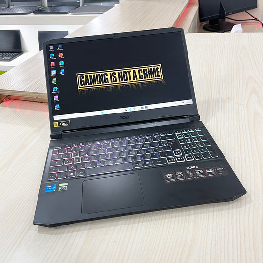 Gamer Acer Nitro AN515-57 Core i5-11ème Génération - RTX 3060 6Go dédiée - 16Go DDR4 - 512Go SSD - 15,6" 144Hz