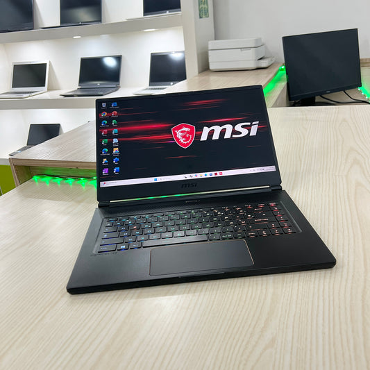 Gamer MSI GS65 stealth - Core i7-9ème Génération - RTX 2060 6Go dédiée - 16Go DDR4 - 512Go SSD - 15,6"FHD 240Hz