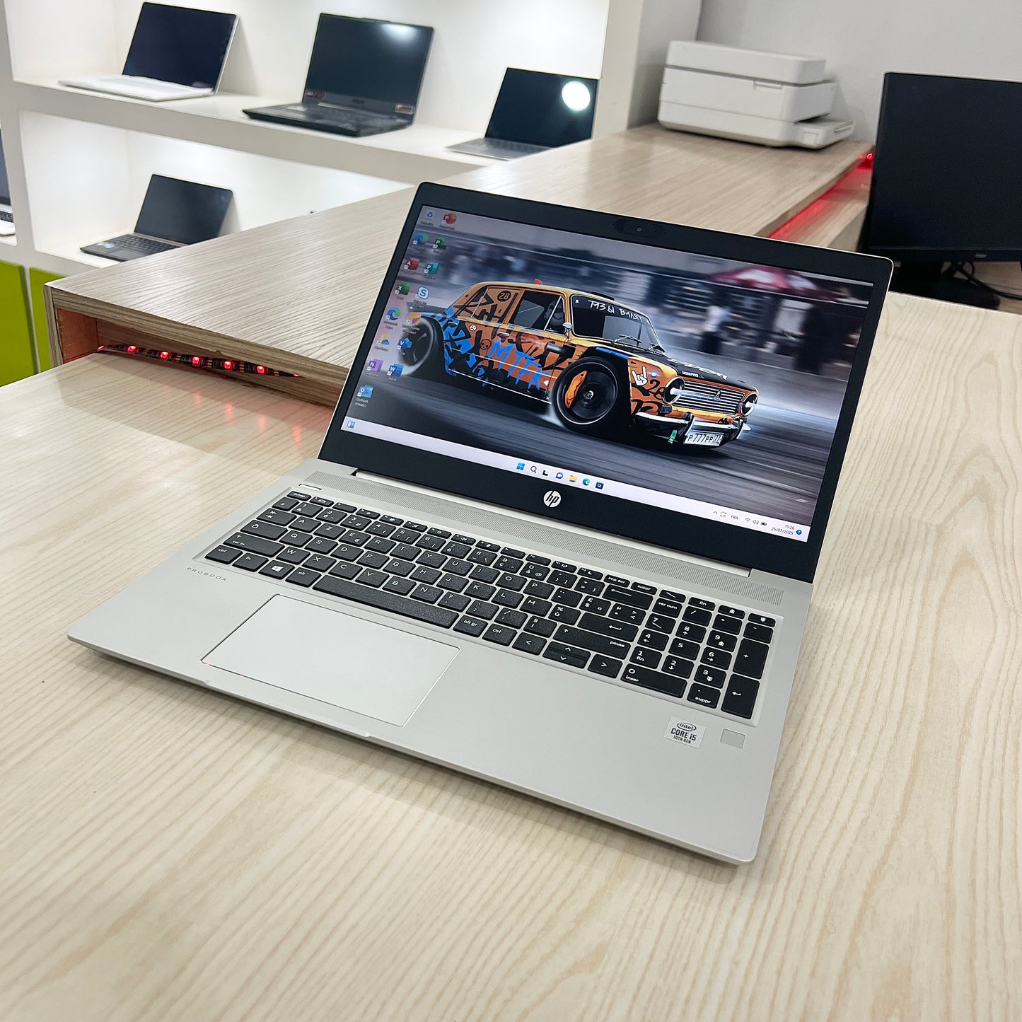Hp Probook 450 G7 - core i5-10ème génération- 512Go SSD - 08Go DDR4 - 15,6" FHD