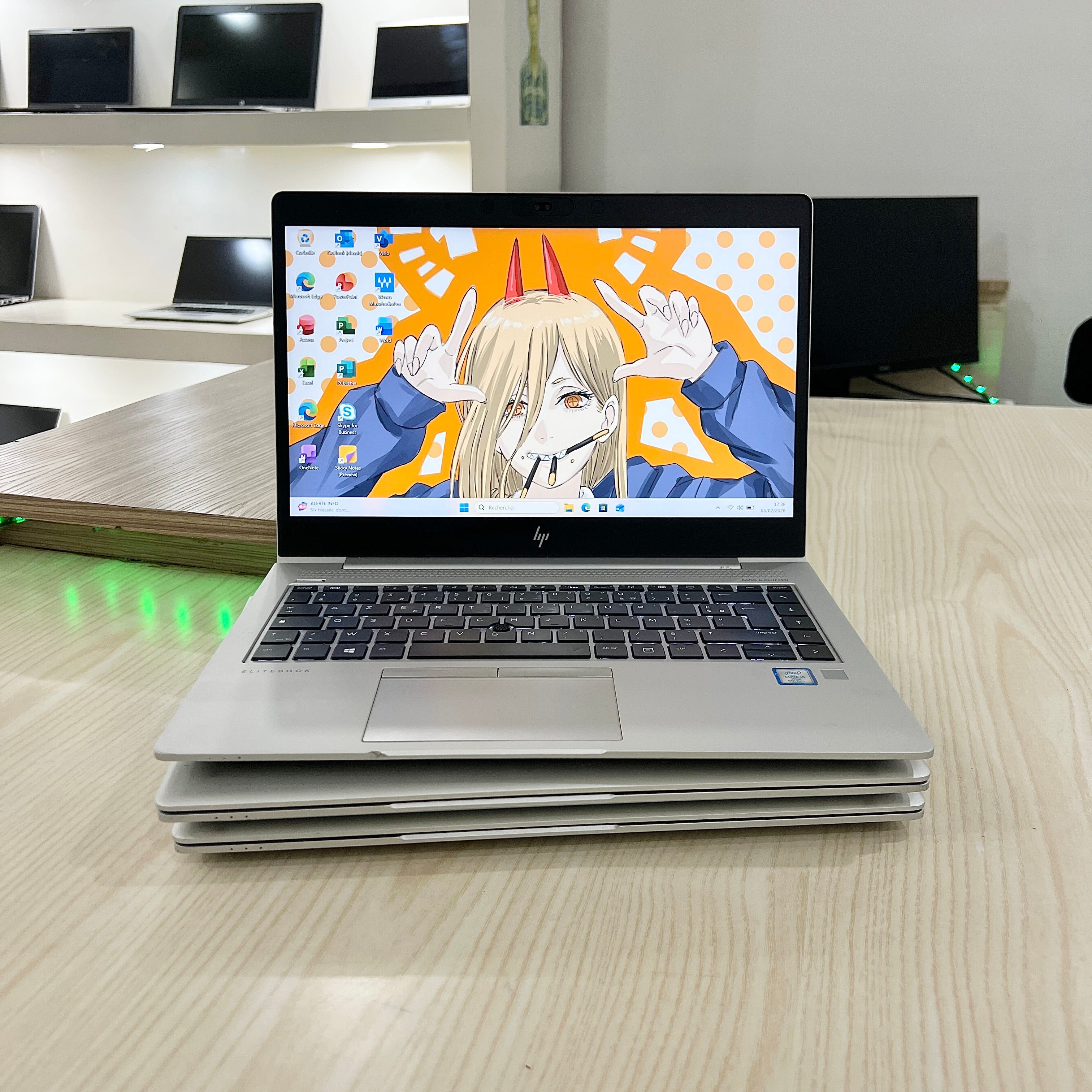 Hp elitebook 840 G5 - core i5-8ème génération- 256Go SSD - 08Go DDR4 - 14