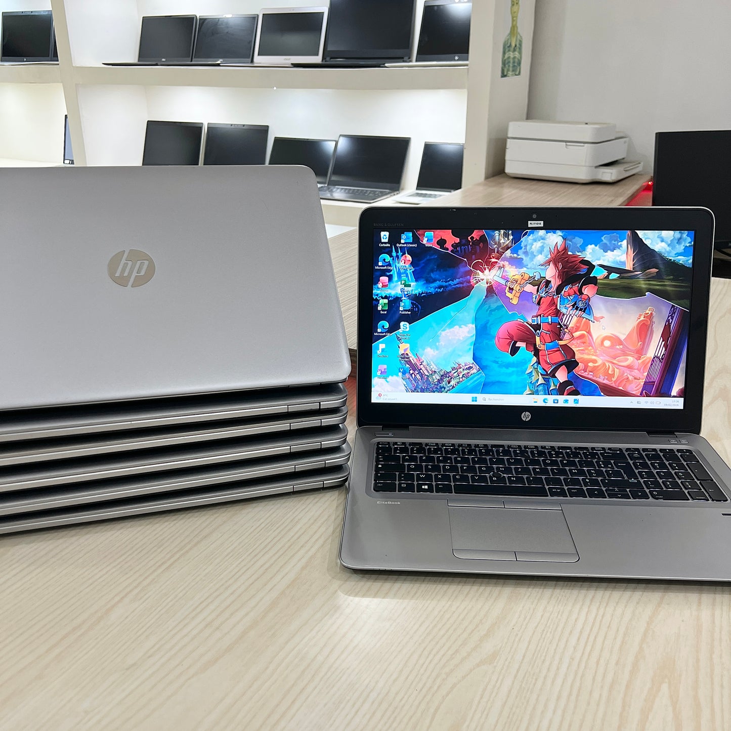 HP EliteBook 850 G3 - Core i5-6ème - 8Go DDR4 - 256Go SSD - 15,6" FHD