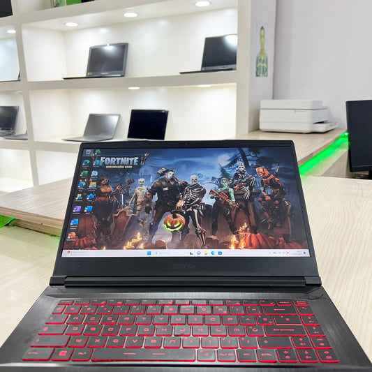 Gamer MSI GF63 12VE - Core i5-12ème Génération - RTX 4050 6Go dédiée - 16Go DDR4 - 512Go SSD - 15,6"FHD