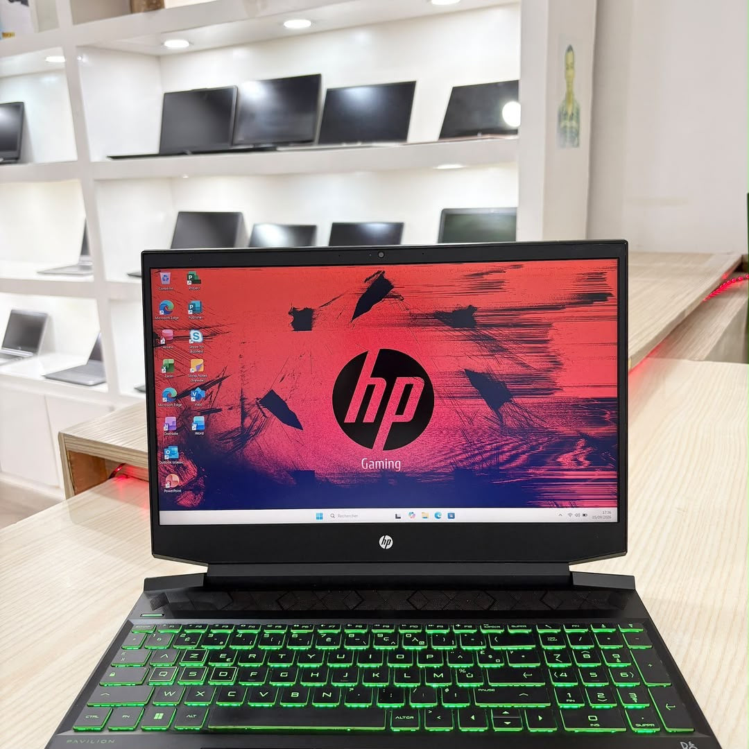 GAMER HP Pavilion 15-ec0xxx - Ryzen 5-3550H (Core i5-9ème) - GTX 1050 3Go dédiée - 16Go DDR4 - 512Go SSD - 15,6" FHD