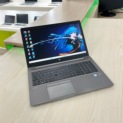 HP ZBook 15u G6  - Core i7-8ème génération, Amd Radeon WX3200, 08Go DDR4, 256Go SSD, 15,6" FHD
