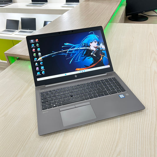 HP ZBook 15u G6  - Core i5-8ème génération, Amd Radeon WX3200, 08Go DDR4, 256Go SSD, 15,6" FHD