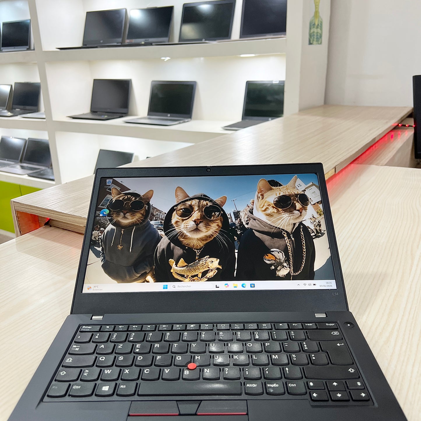 Lenovo ThinkPad L14 20U2S2B300 - Core i5-10ème génération - 256Go SSD - 16Go DDR4 - 14" FHD