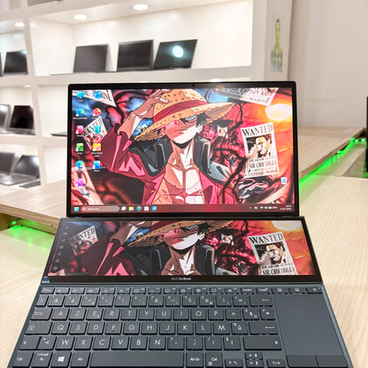 ASUS ZenBook Duo UX482EA
 /Core i7 -11th / 16Go/ 1 Téra SSD/ 14" & 12"