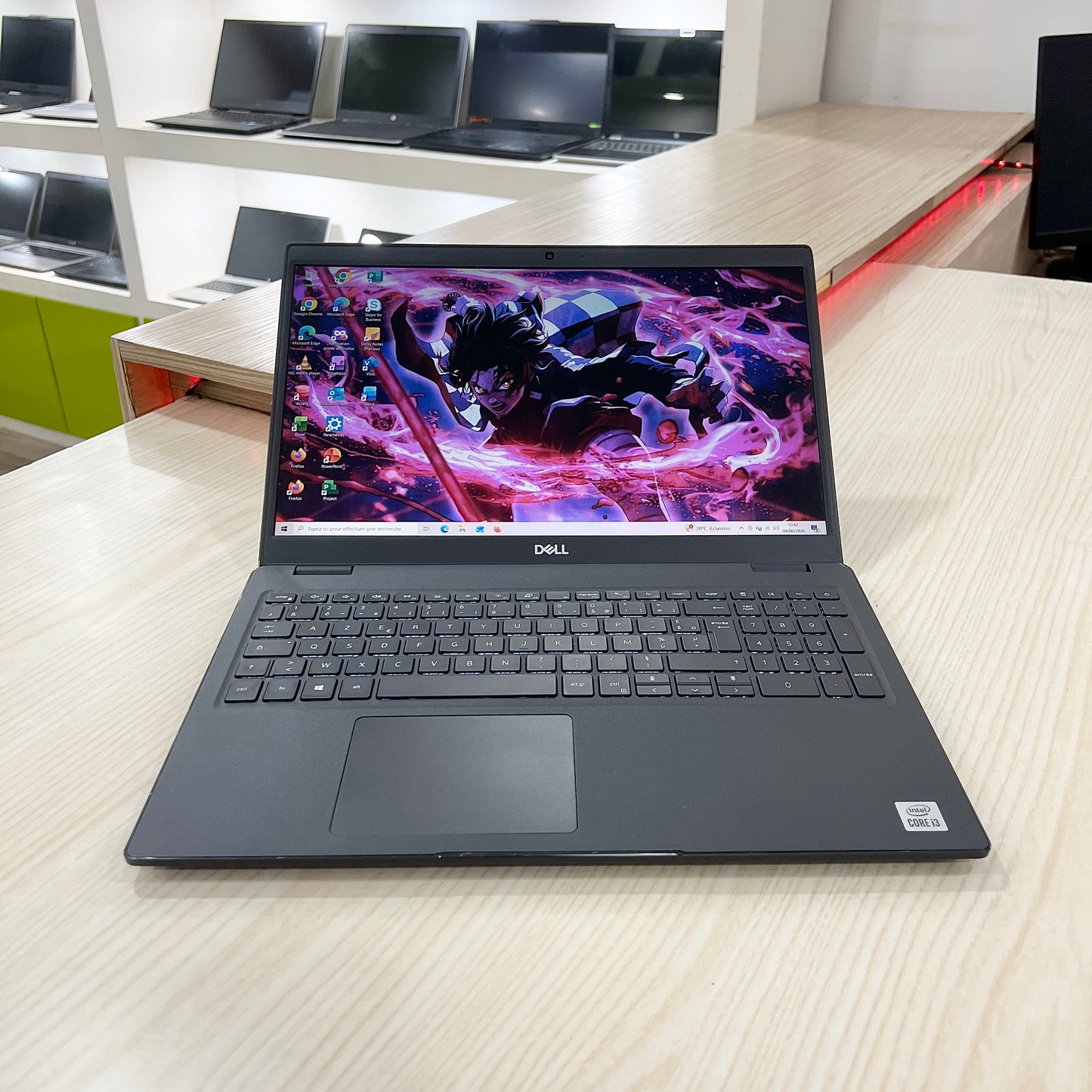 Dell latitude 3510- Core i3-10ème génération - 256Go SSD - 08Go DDR4 - 13,3" FHD