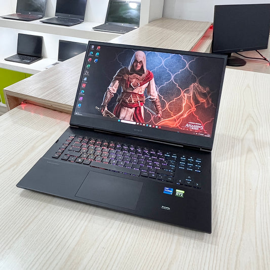 Gamer HP Omen laptop 17-cb0xxx Core i7-11ème Génération - RTX 3060 6Go dédiée - 16Go DDR4 - 1 Téra SSD - 17" 144Hz