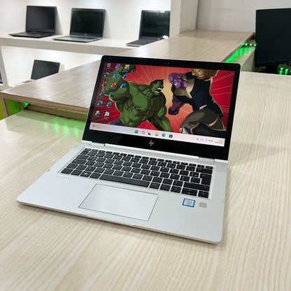 HP EliteBook x360 1030 G2 - Core i5-7ème - 08Go DDR4 - 512Go SSD - 13,3" FHD Tactile & pliable à 360°