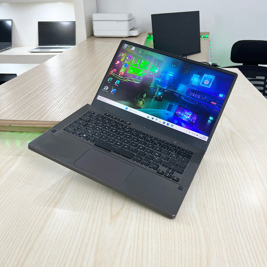 Gamer Asus Rog Zephyrus G14 GA401QM Amd Ryzen 9 5900HS (Core i9 11ème) Gén, RTX 3060 6Go dédiée, 16Go DDR4,  512Go SSD, 14" 144Hz