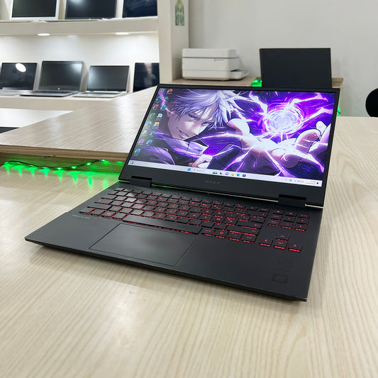 Gamer HP Omen 15-ek0xxx Core i5 10ᵉ Génération, RTX 2060 6Go dédiée, 16Go DDR4,  512Go SSD, 15,6" 144Hz