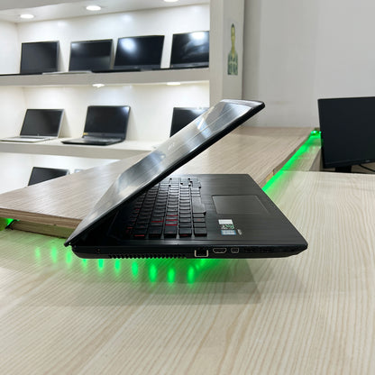 Gamer Asus GL753VD-  Core i5-7ème Génération - NVIDIA GeForce GTX 1050 4Go dédiée - 16Go DDR4 - 128Go SSD & 1 téra HDD - 15,6" FHD
