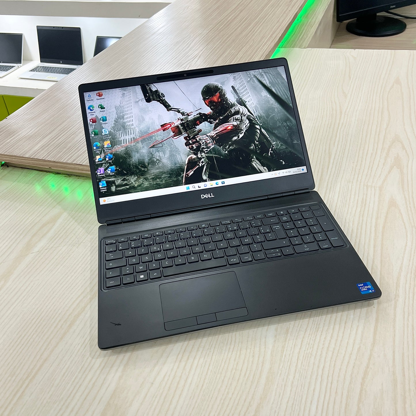 Gamer Dell Précision 7560
-  Core i7-11ème Génération - NVIDIA T1200 4Go dédiée - 32Go DDR4 - 512Go SSD - 15,6"FHD