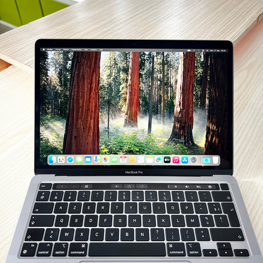 MacBook Pro année 2020 avec Touchbar - Core i5 - 08Go DDR3- 250Go SSD - 13,3" 2K 500 nits + True Tone