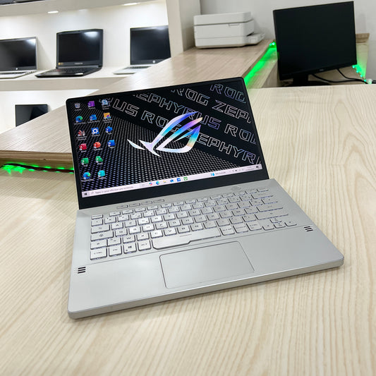 Gamer Asus Rog Zephyrus G14 GA401IU Amd Ryzen 7 4800HS (Core i7 10ème) Gén, GTX 1660 Ti 6Go dédiée, 16Go DDR4,  512Go SSD, 14" 120Hz