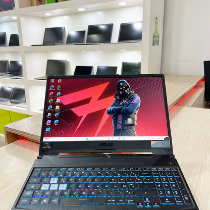 Gamer Asus TUF A15 FA506II-  Amd Ryzen 5 4600H (Core i5-10ème Génération - GTX 1650 Ti 4Go dédiée - 08Go DDR4 - 512Go SSD - 15,6"FHD 144Hz