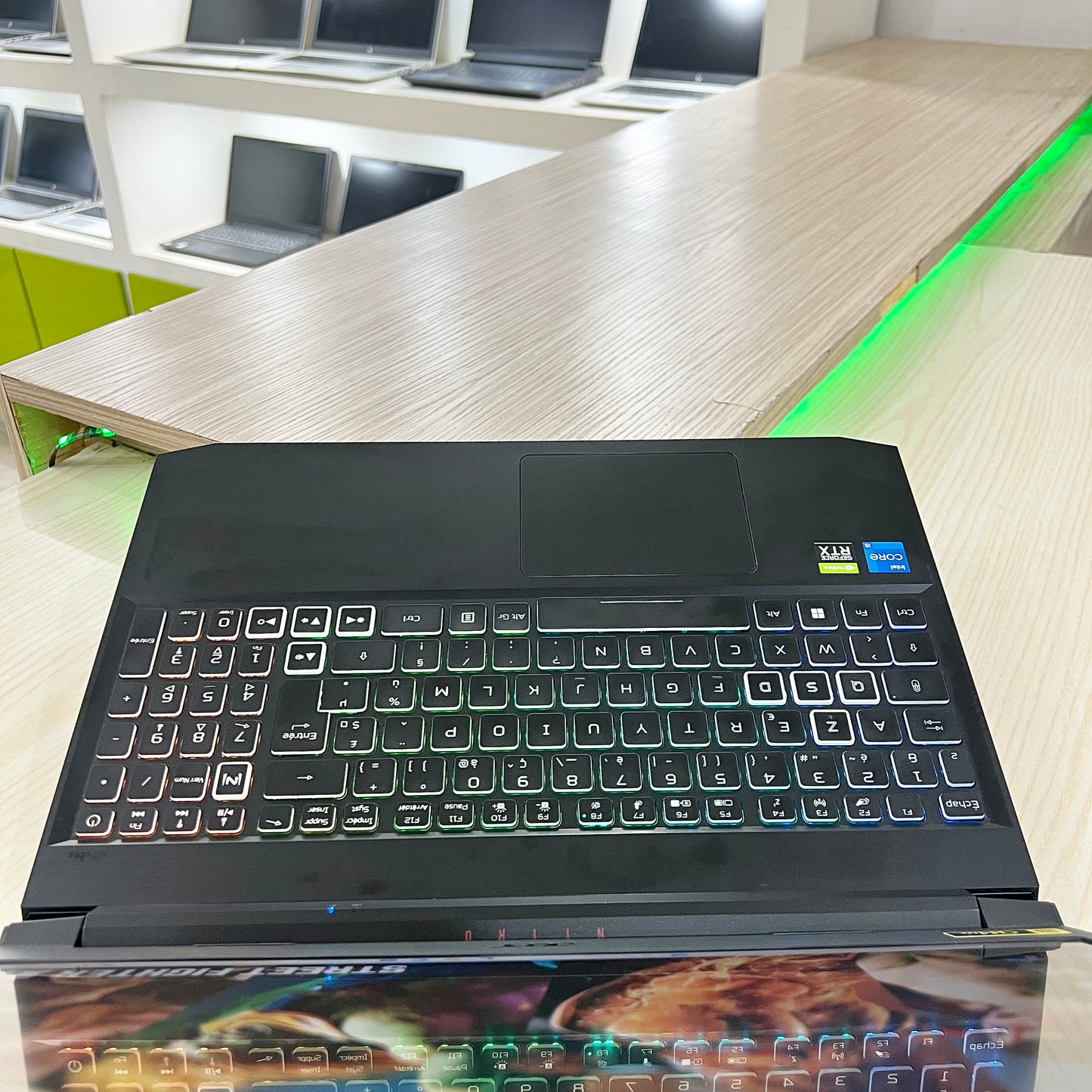 Gamer Acer Nitro AN515-57 Core i5-11ème Génération - RTX 3060 6Go dédiée - 16Go DDR4 - 512Go SSD - 15,6" 144Hz