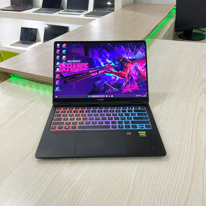Gamer Hp Omen Transcend 14-fb0xxx -  Intel Core Ultra 9 185H RTX 4060 8Go dédiée , 32Go DDR5, 1 Téra SSD, 14" 3k Oled 120Hz