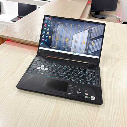 Gamer Asus TUF F15 FX506LH   -  Core i5-10ème Génération - GTX 1650 4Go dédiée - 08Go DDR4 - 512Go SSD - 15,6"FHD 144Hz