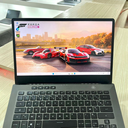 Gamer Asus Rog Zephyrus G14 GA401IV Amd Ryzen 7 4800HS (Core i7 10ème) Gén, GTX 2070 6Go dédiée, 16Go DDR4, 1 Téra SSD, 14" FHD