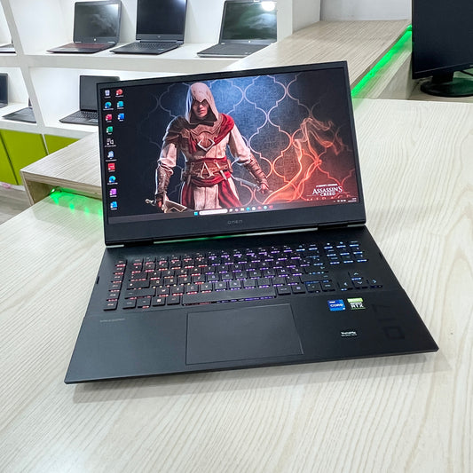 Gamer HP Omen laptop 17-cb0xxx Core i7-11ème Génération - RTX 3060 6Go dédiée - 16Go DDR4 - 1 Téra SSD - 17" 144Hz