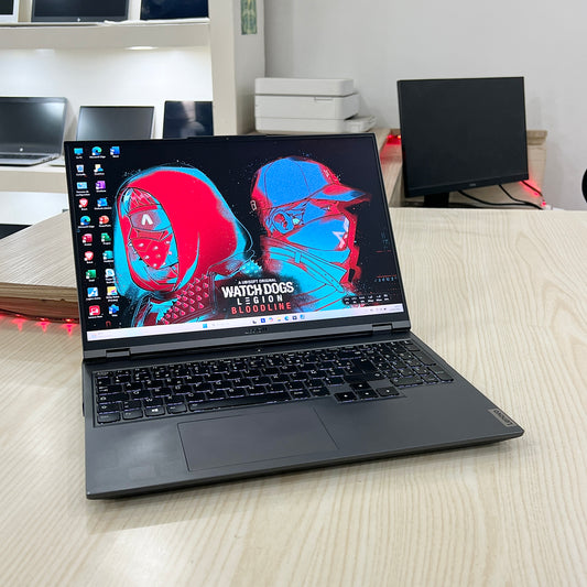 Gamer Lenovo 5 Pro LEGION 82JQ  -  Amd Ryzen 7 5800H (Core i7 11th Génération)- RTX 3070 8Go dédiée - 32Go DDR4 - 512Go SSD - 15,6" 165Hz
