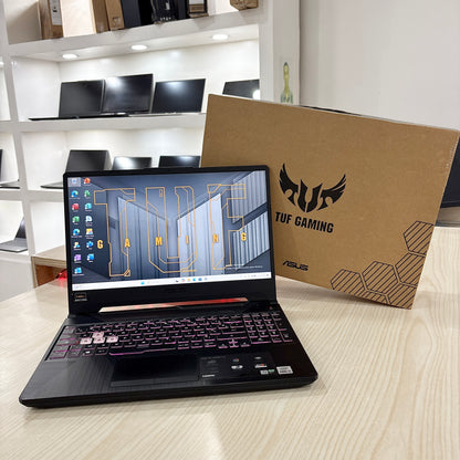 Gamer Asus TUF F15 FX506LH   -  Core i5-10ème Génération - GTX 1650 4Go dédiée - 08Go DDR4 - 512Go SSD - 15,6"FHD 144Hz