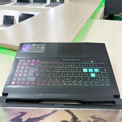 Gamer MSI Katana 15 B12VFK
-  Core i7-12ème Génération - RTX 4060 8Go dédiée - 16Go DDR5 - 512Go SSD - 15,6"FHD 144Hz
