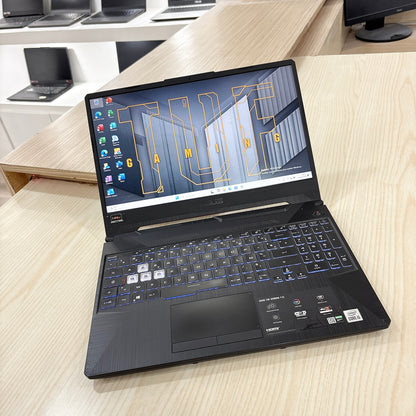 Gamer Asus TUF F15 FX506LH   -  Core i5-10ème Génération - GTX 1650 4Go dédiée - 08Go DDR4 - 512Go SSD - 15,6"FHD 144Hz