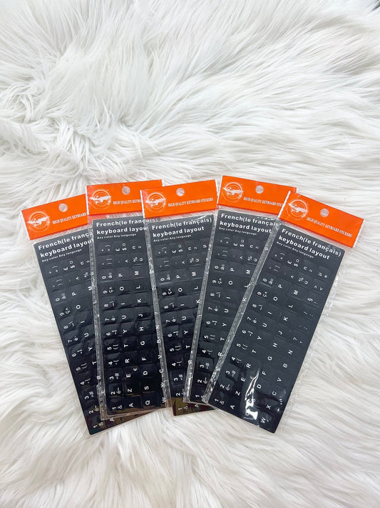 Sticker / Autocollant Clavier Azerty