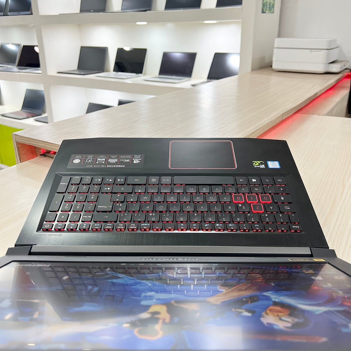 Gamer Acer Predator G3-572
 -  Core i7-7ème Génération - GTX 1060 6Go dédiée - 16Go DDR4 - 256Go SSD & 1 Téra HDD - 15,6" 144Hz
