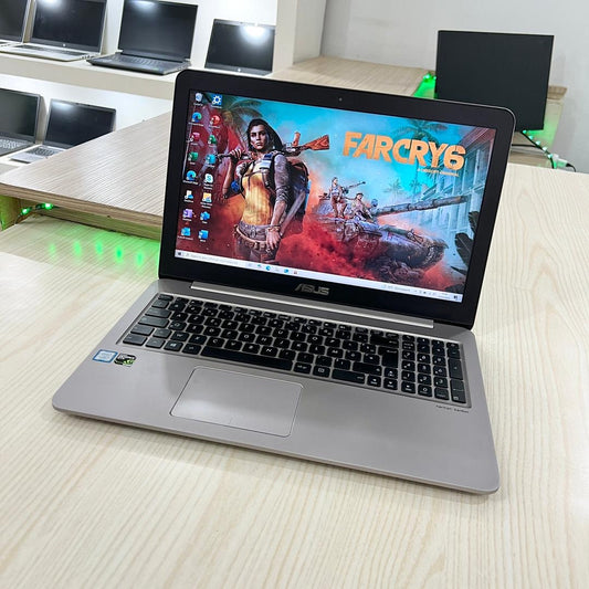 Mini Gamer asus UX510UXK-  Core i7-7ème Génération - GeForce MX950 2Go dédiée - 08Go DDR4 - 128Go SSD & 1 Téra HDD - 15,6" FHD