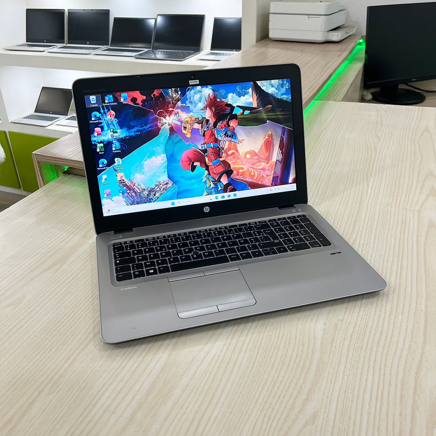HP EliteBook 850 G3 - Core i5-6ème - 8Go DDR4 - 256Go SSD - 15,6" FHD