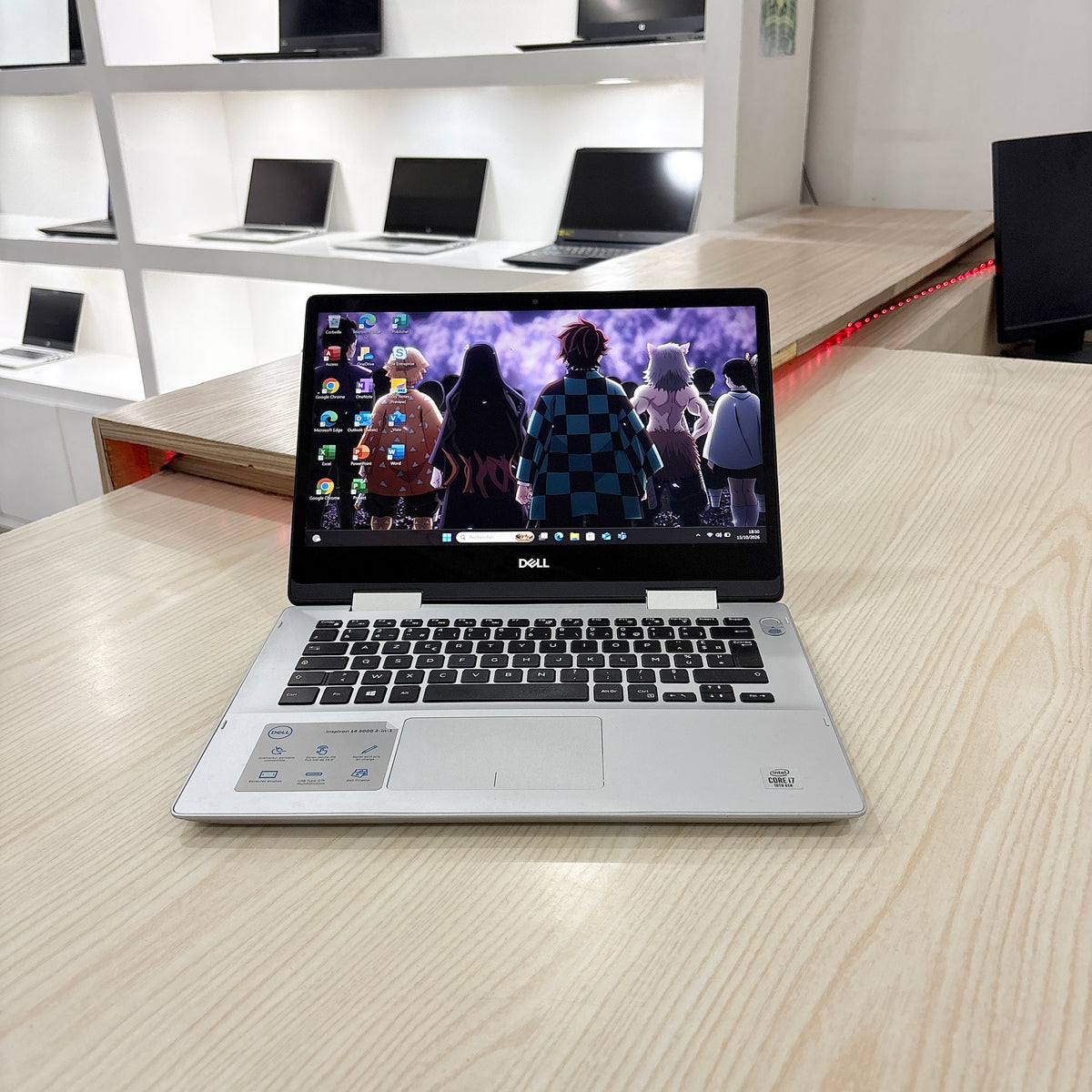 DELL Inspiron 5491 – i5 10e génération/ 16Go RAM / 512Go SSD / écran 14" FHD pliable à 360°