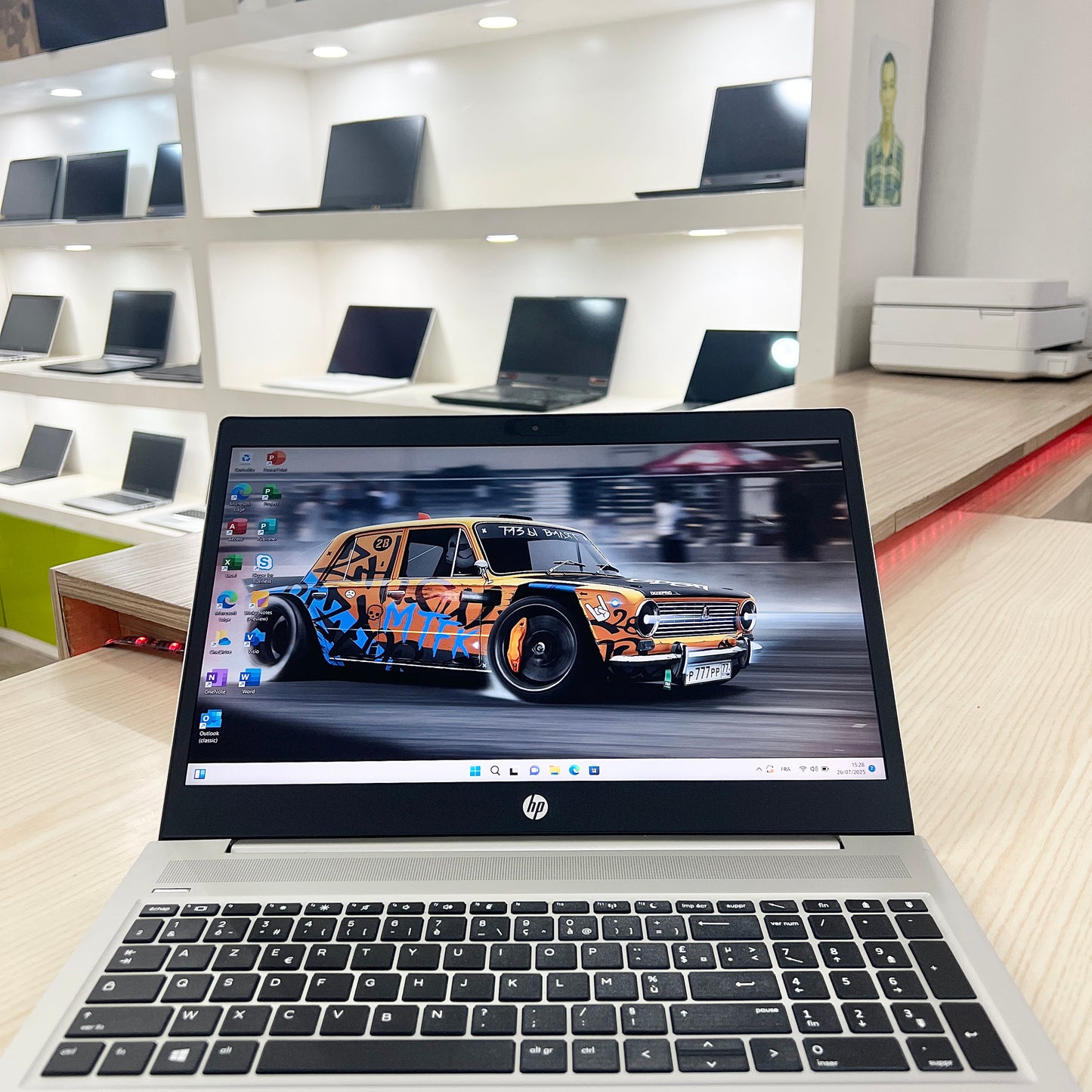 Hp Probook 450 G7 - core i5-10ème génération- 512Go SSD - 08Go DDR4 - 15,6" FHD