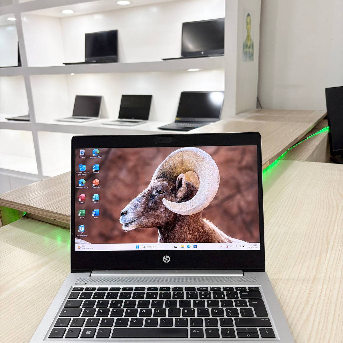 Hp Probook 430 G7 – i7 10e / 16Go RAM / 512Go SSD / écran 13,3" FHD