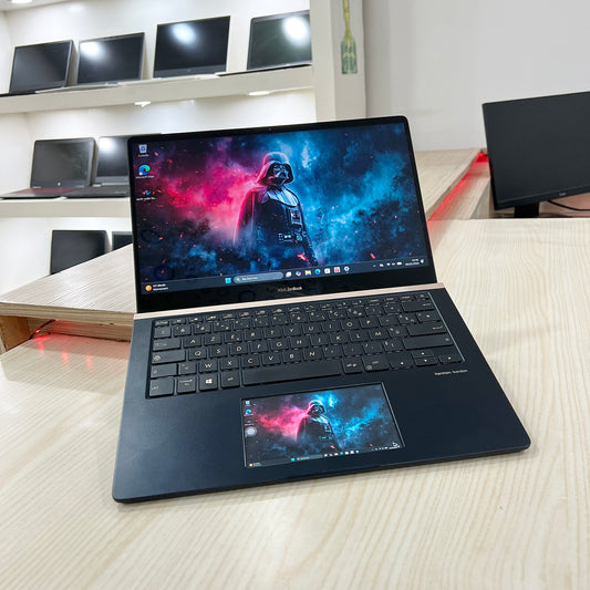 Gamer Asus zenbook UX450FDX Core i7-8ème-  NVIDIA GeForce GTX 1050 4Go - 08Go DDR4 - 255Go SSD - 14" & screenpad 5,65"
